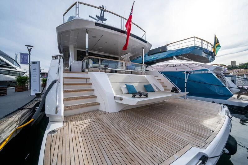 a boat on the water aboard IKAL Yacht for Sale