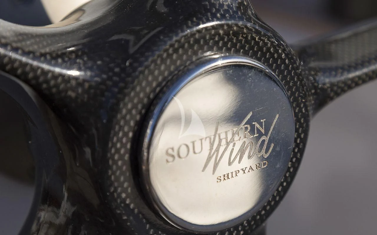 a close up of a tire aboard FAR AND WIDE Yacht for Sale