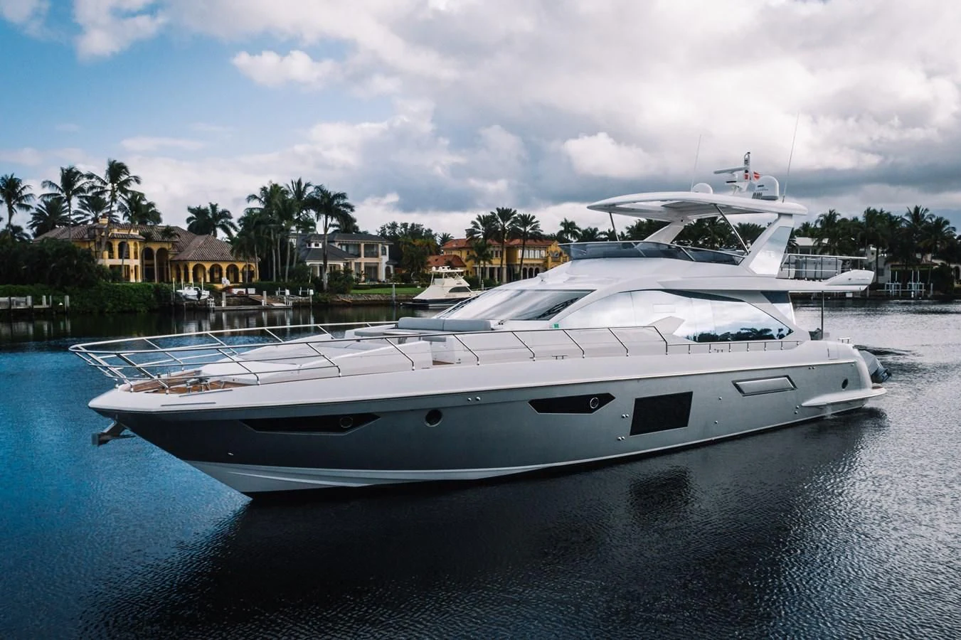 a boat in the water aboard CIAO BELLA Yacht for Sale
