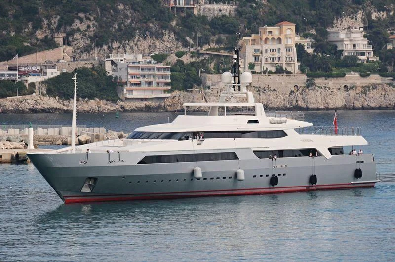 a boat on the water aboard VICKY Yacht for Charter