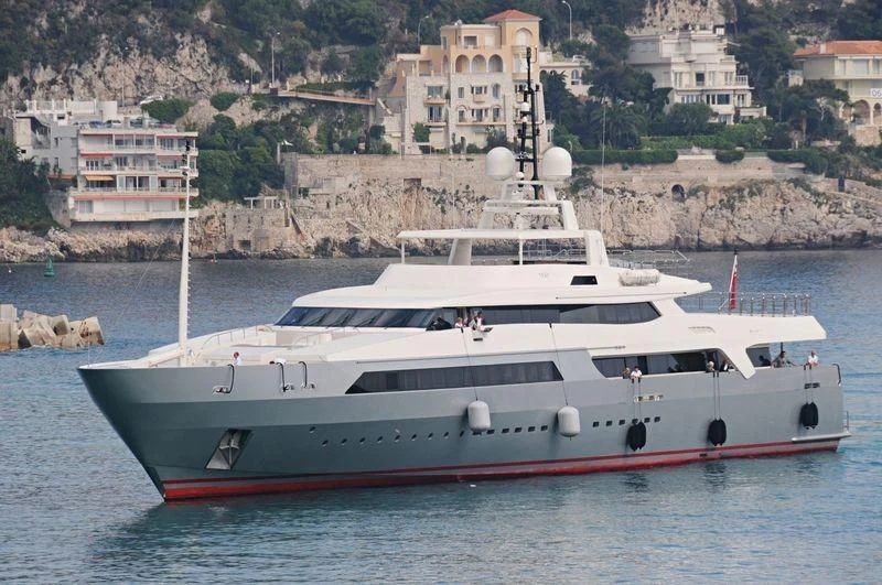 a boat on the water aboard VICKY Yacht for Charter