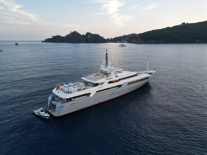 a boat in the water aboard VICKY Yacht for Charter