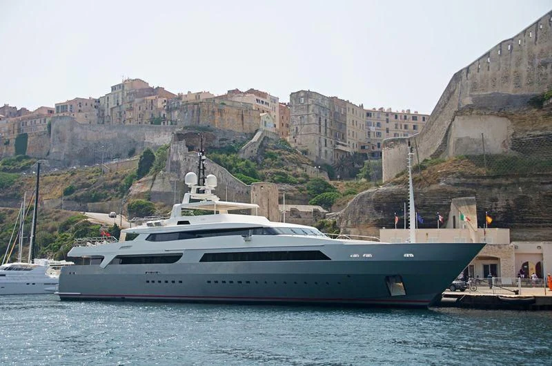 a boat in the water aboard VICKY Yacht for Charter