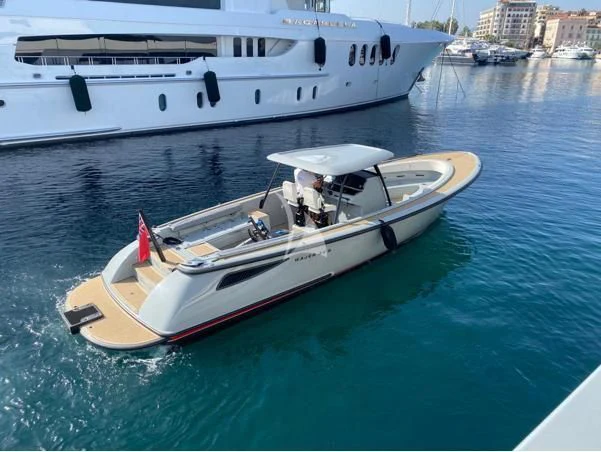 a boat on the water aboard VICKY Yacht for Charter