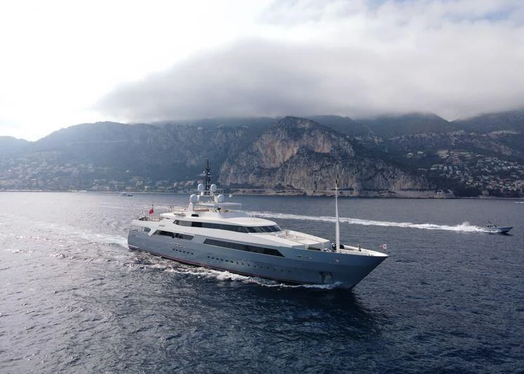 a boat on the water aboard VICKY Yacht for Charter