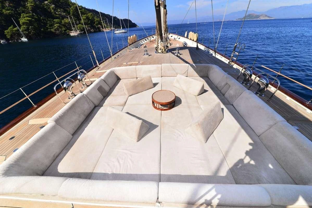 a boat on the water aboard ZELDA Yacht for Sale