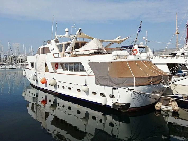 a boat in the water aboard ACTIVE GAZELLA Yacht for Sale