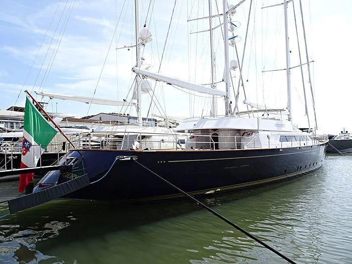 a boat on the water aboard MORNING GLORY Yacht for Sale