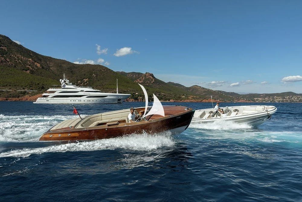 a boat on the water aboard SEANNA Yacht for Sale