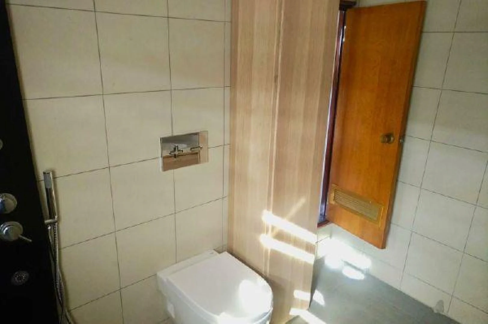 a bathroom with a toilet aboard STAR ALLIANCE Yacht for Sale