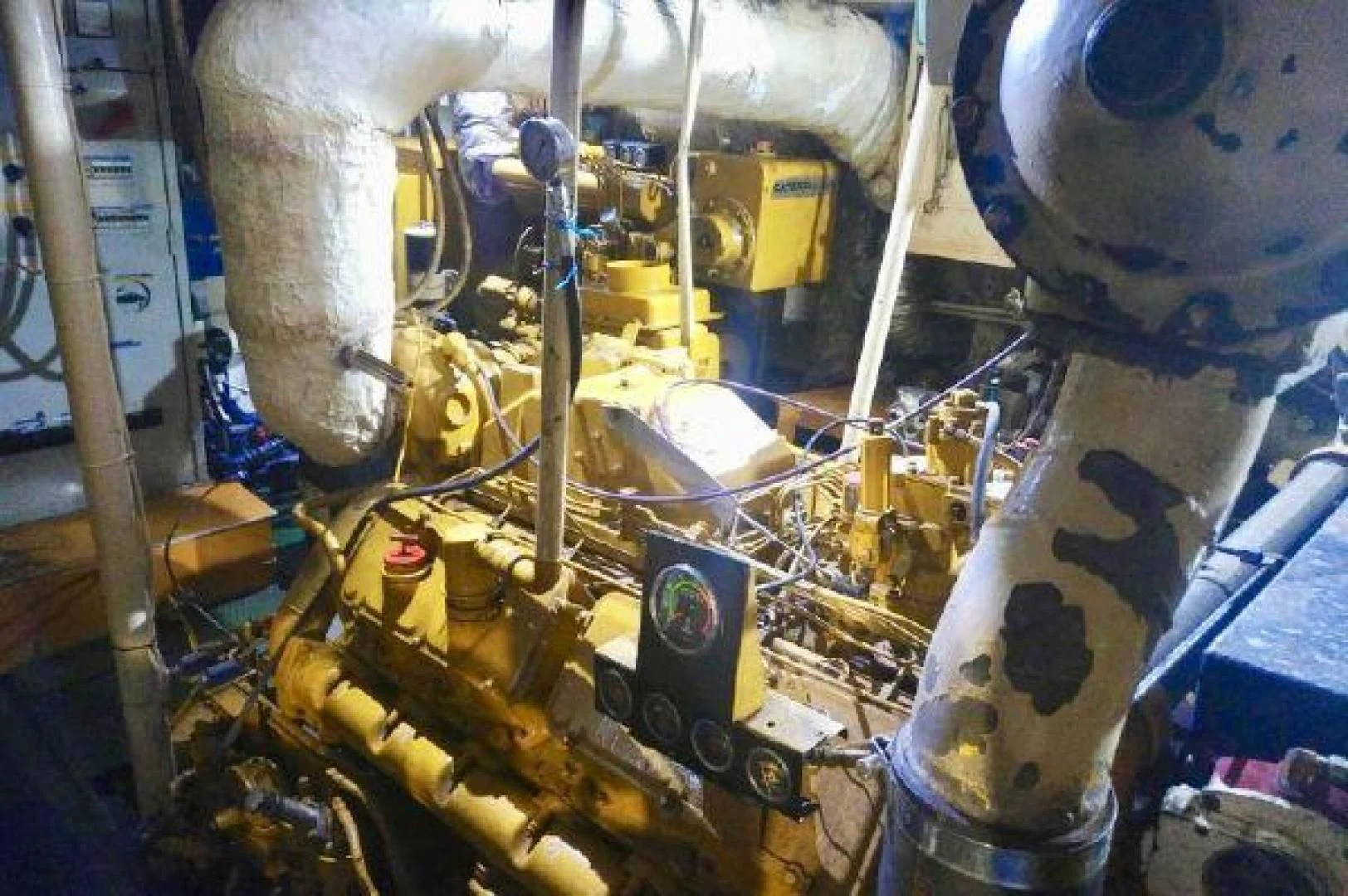 a factory machine with a large machine aboard STAR ALLIANCE Yacht for Sale
