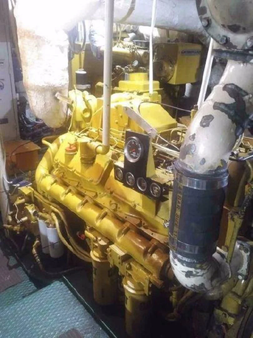 a machine with wheels aboard STAR ALLIANCE Yacht for Sale