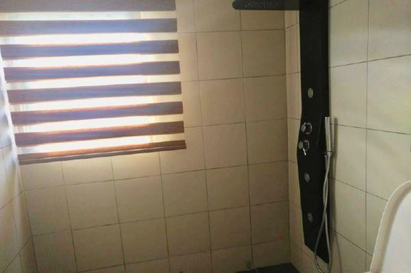 a window in a bathroom aboard STAR ALLIANCE Yacht for Sale