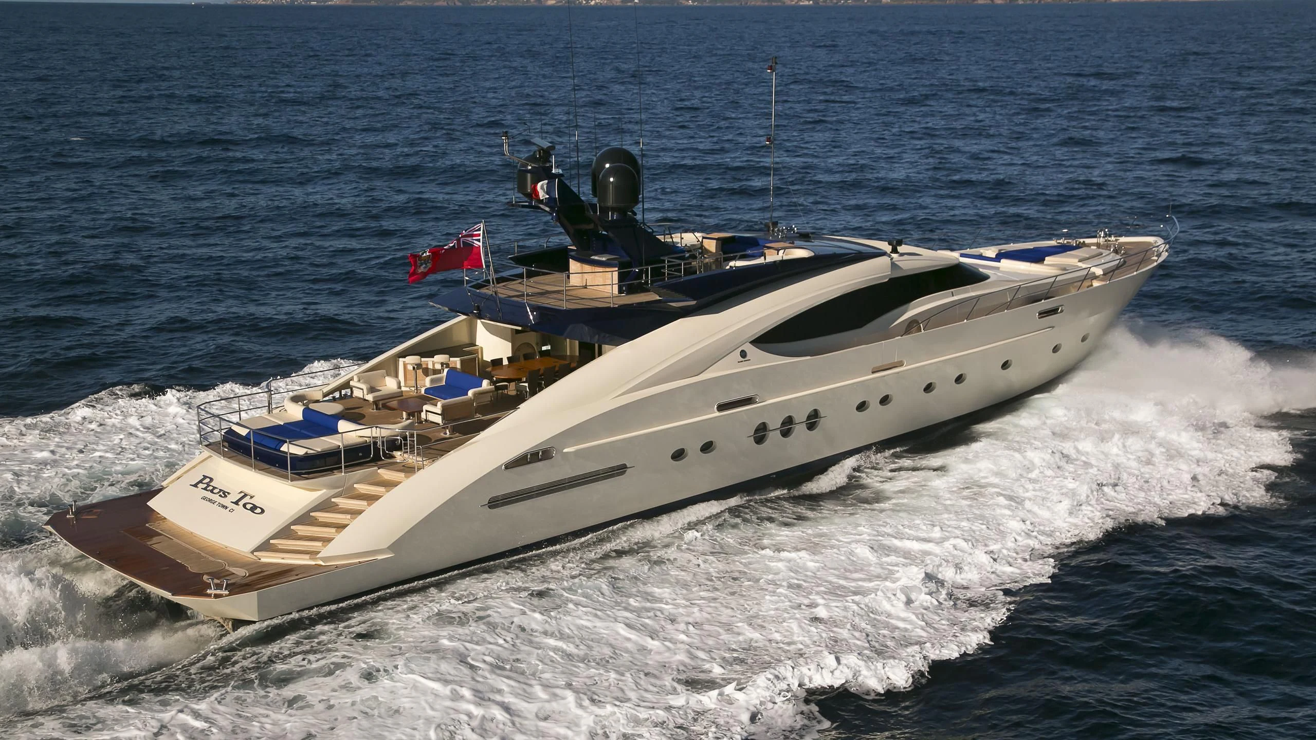 a boat on the water aboard AK ROYALTY Yacht for Sale