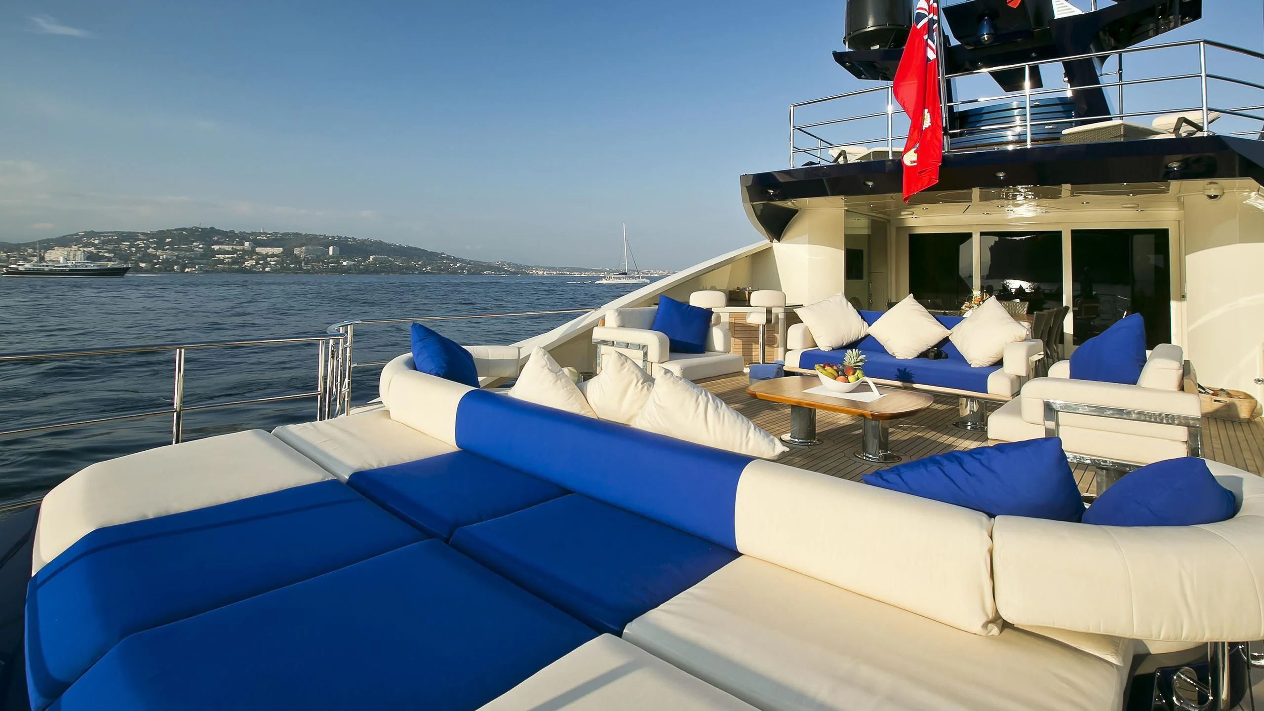 a boat on the water aboard AK ROYALTY Yacht for Sale