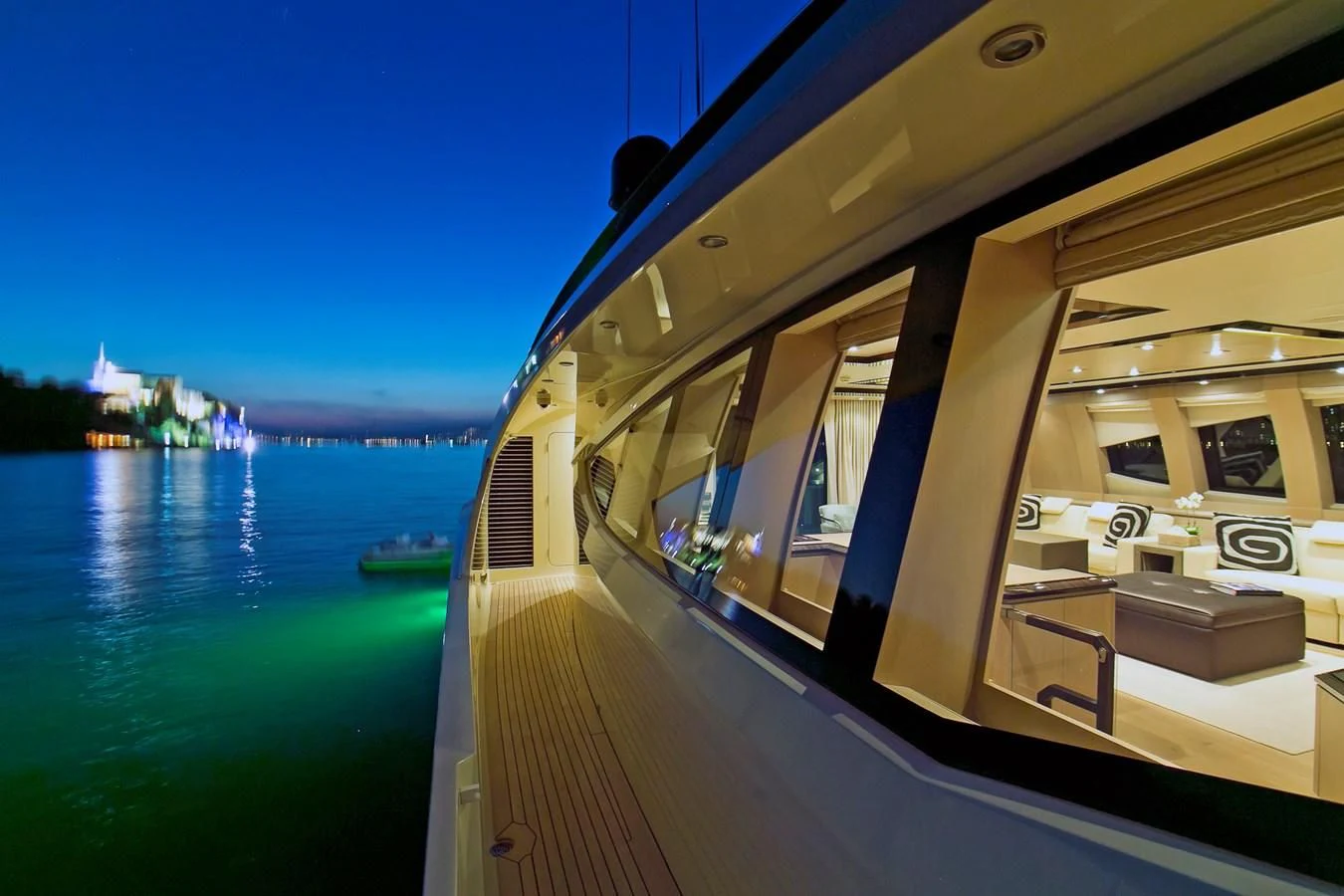 a boat on the water aboard AK ROYALTY Yacht for Sale