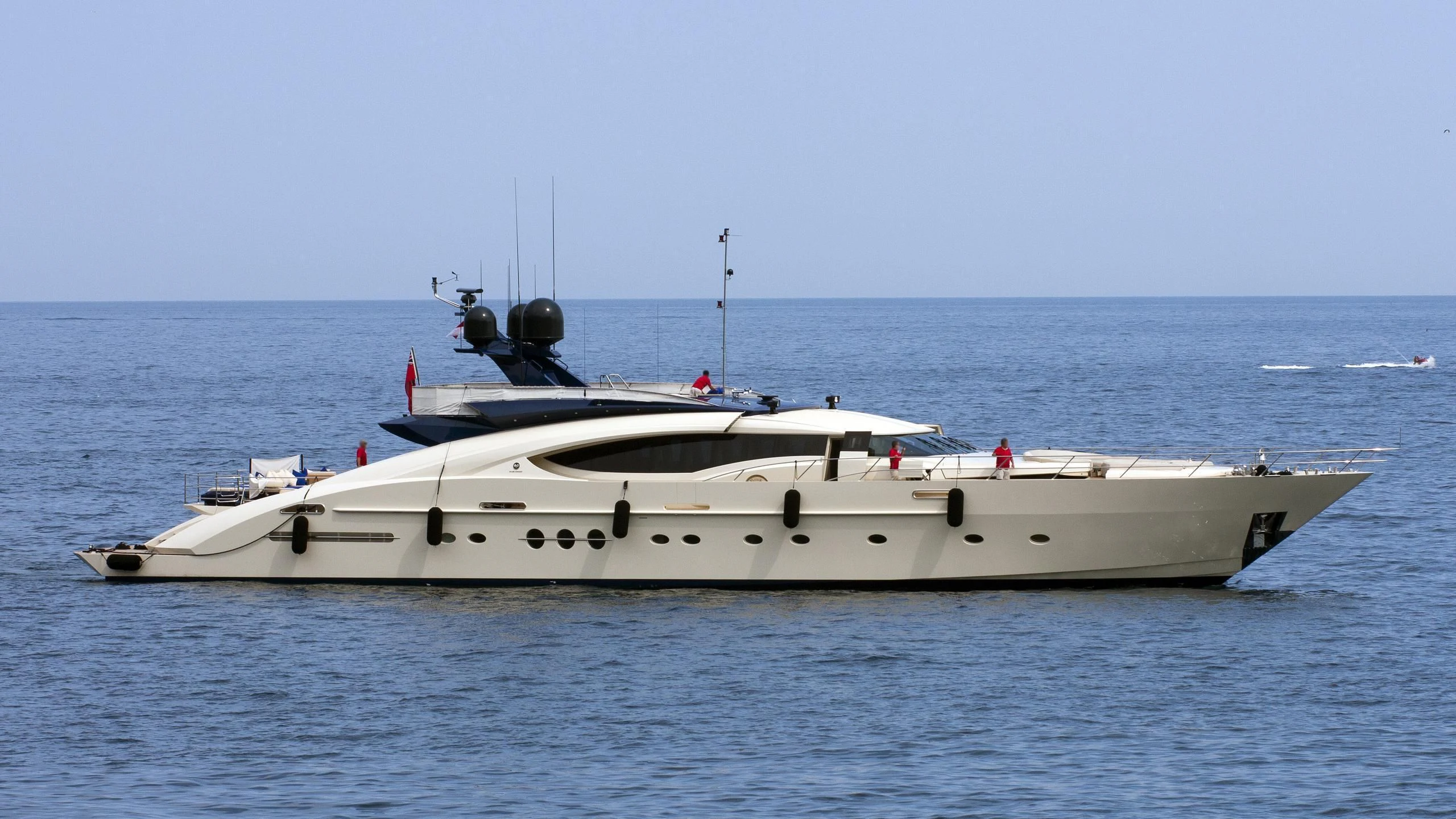 a boat in the water aboard AK ROYALTY Yacht for Sale