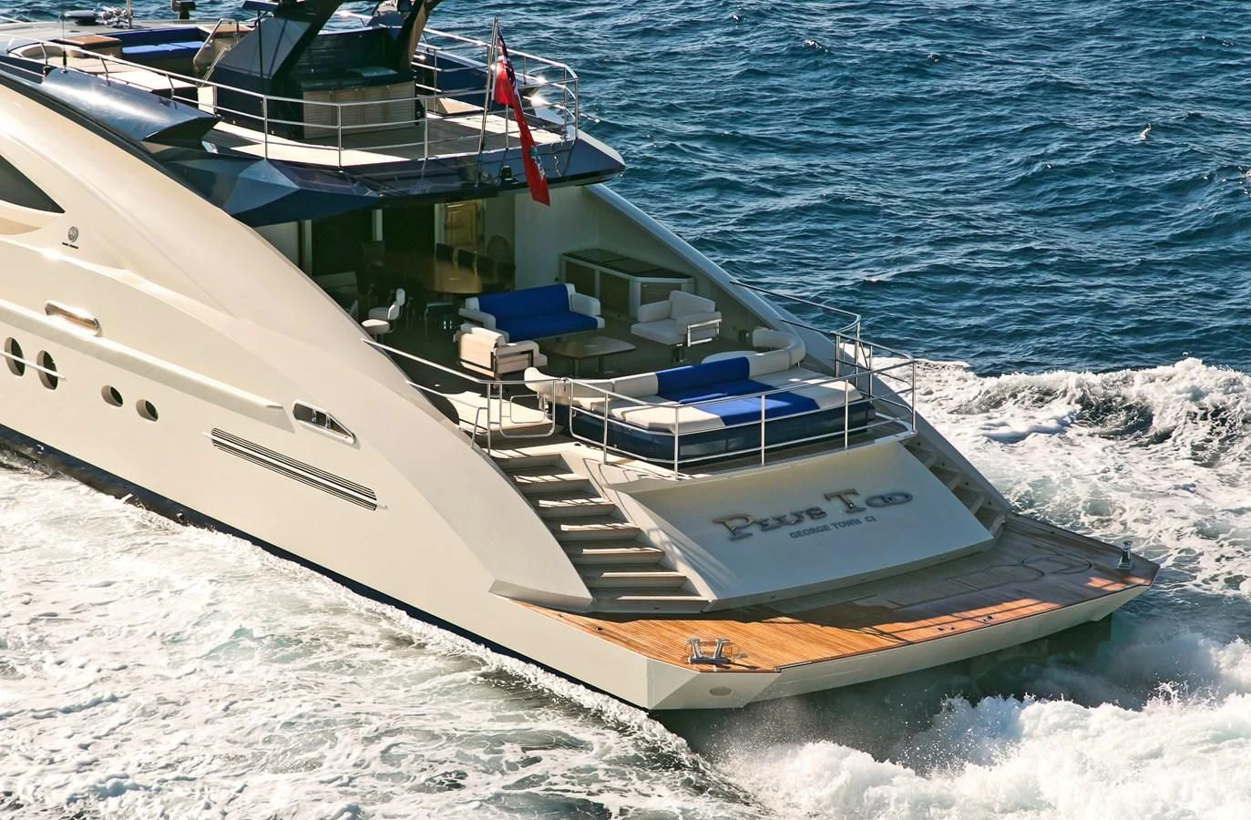 a boat on the water aboard AK ROYALTY Yacht for Sale