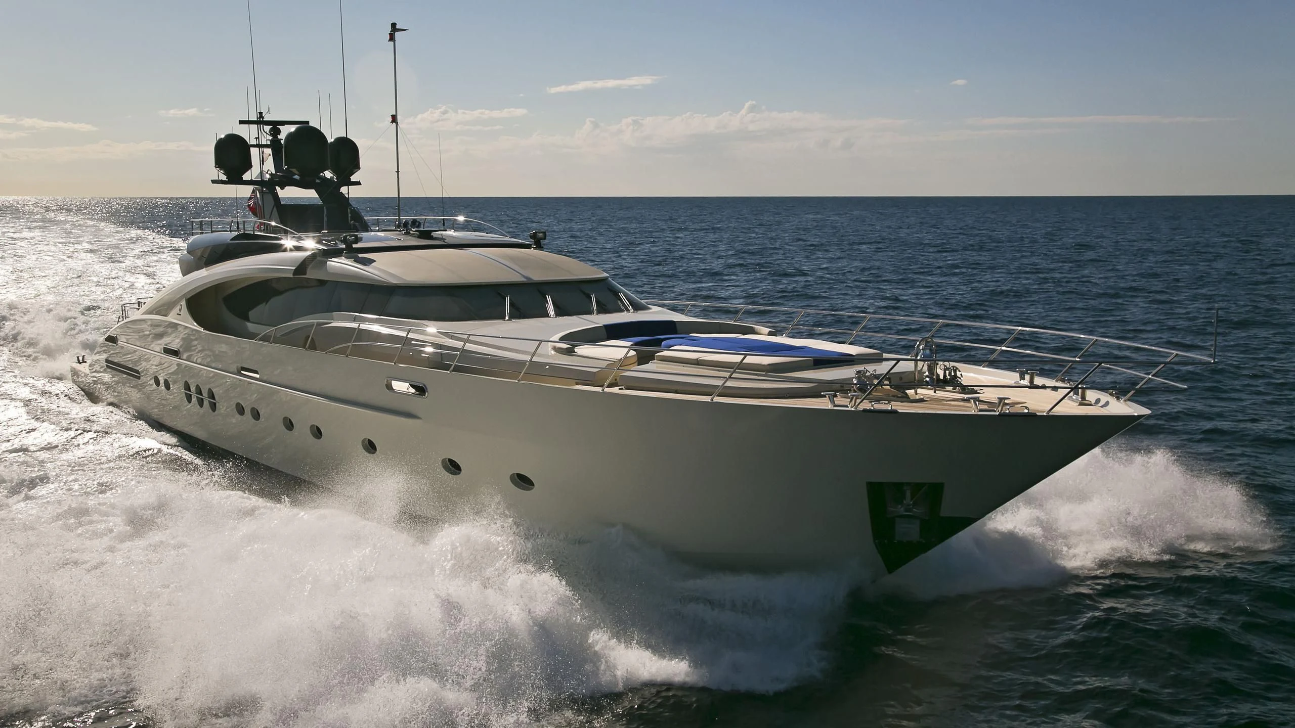 a boat on the water aboard AK ROYALTY Yacht for Sale