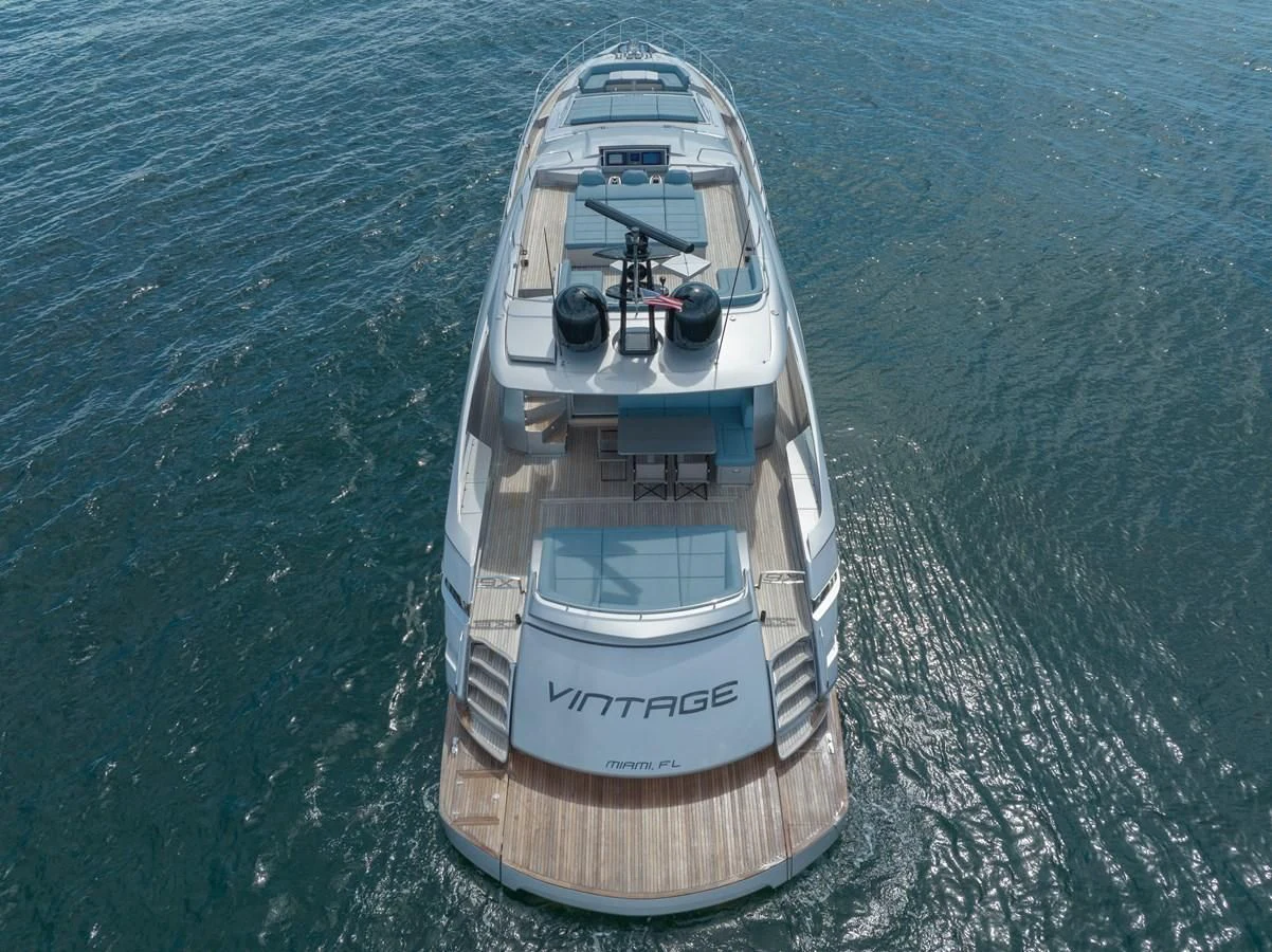 a ship on the water aboard VINTAGE Yacht for Sale