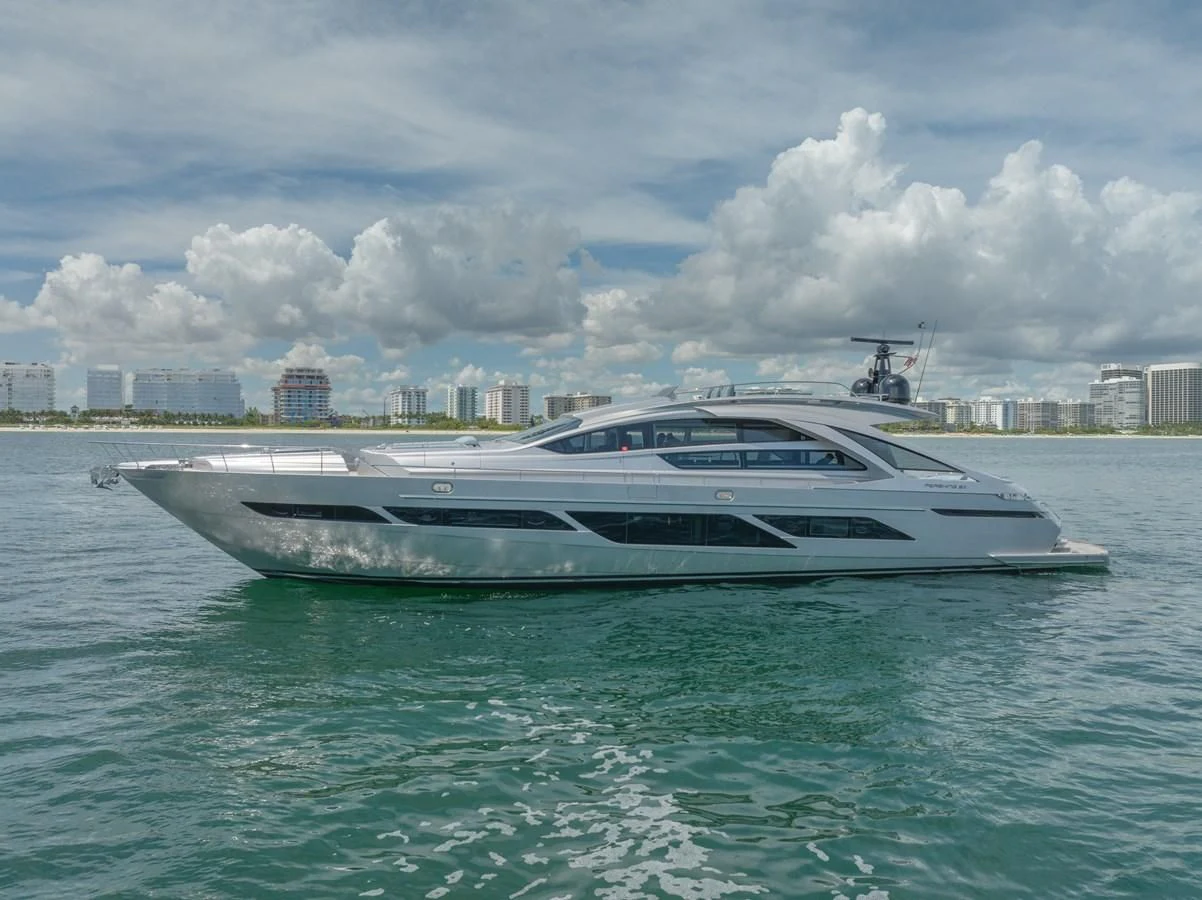 a boat in the water aboard VINTAGE Yacht for Sale