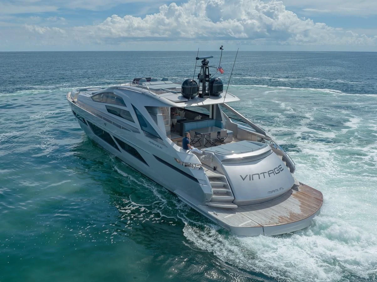 a boat on the water aboard VINTAGE Yacht for Sale