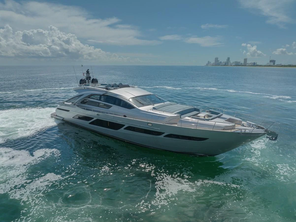 a boat in the water aboard VINTAGE Yacht for Sale