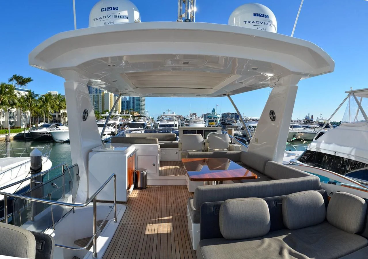 a boat on the water aboard CERULEAN Yacht for Sale