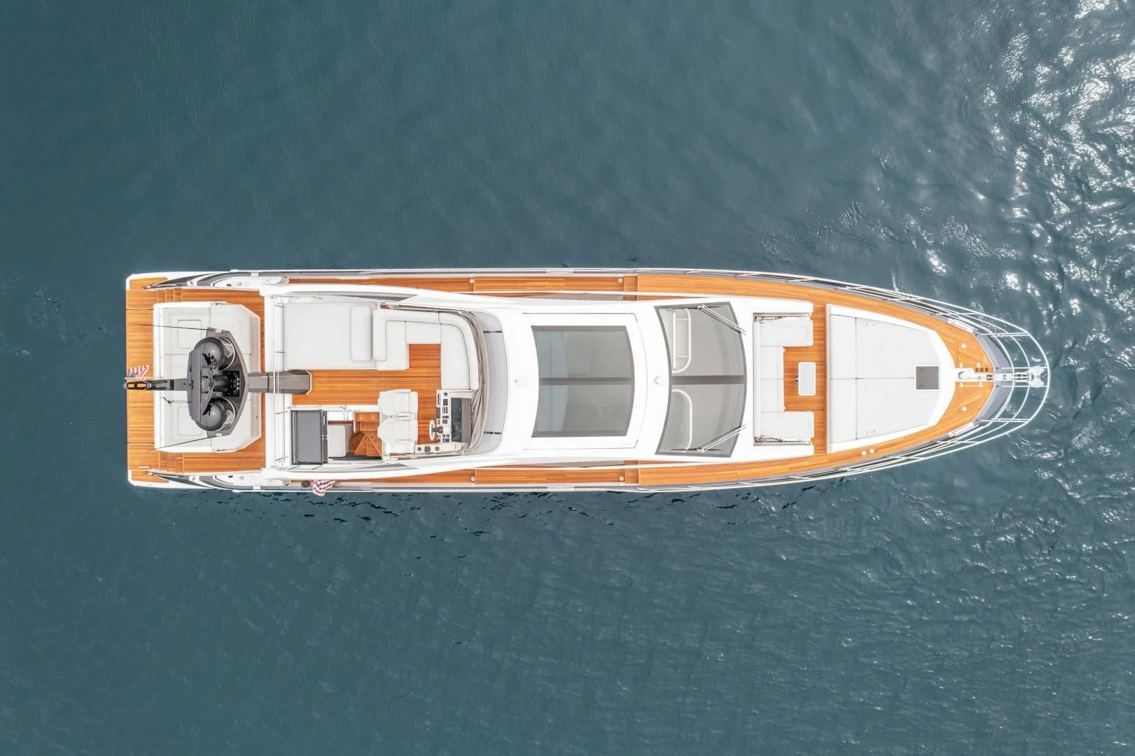 a small wooden house with a door aboard ANONYMOUS Yacht for Sale