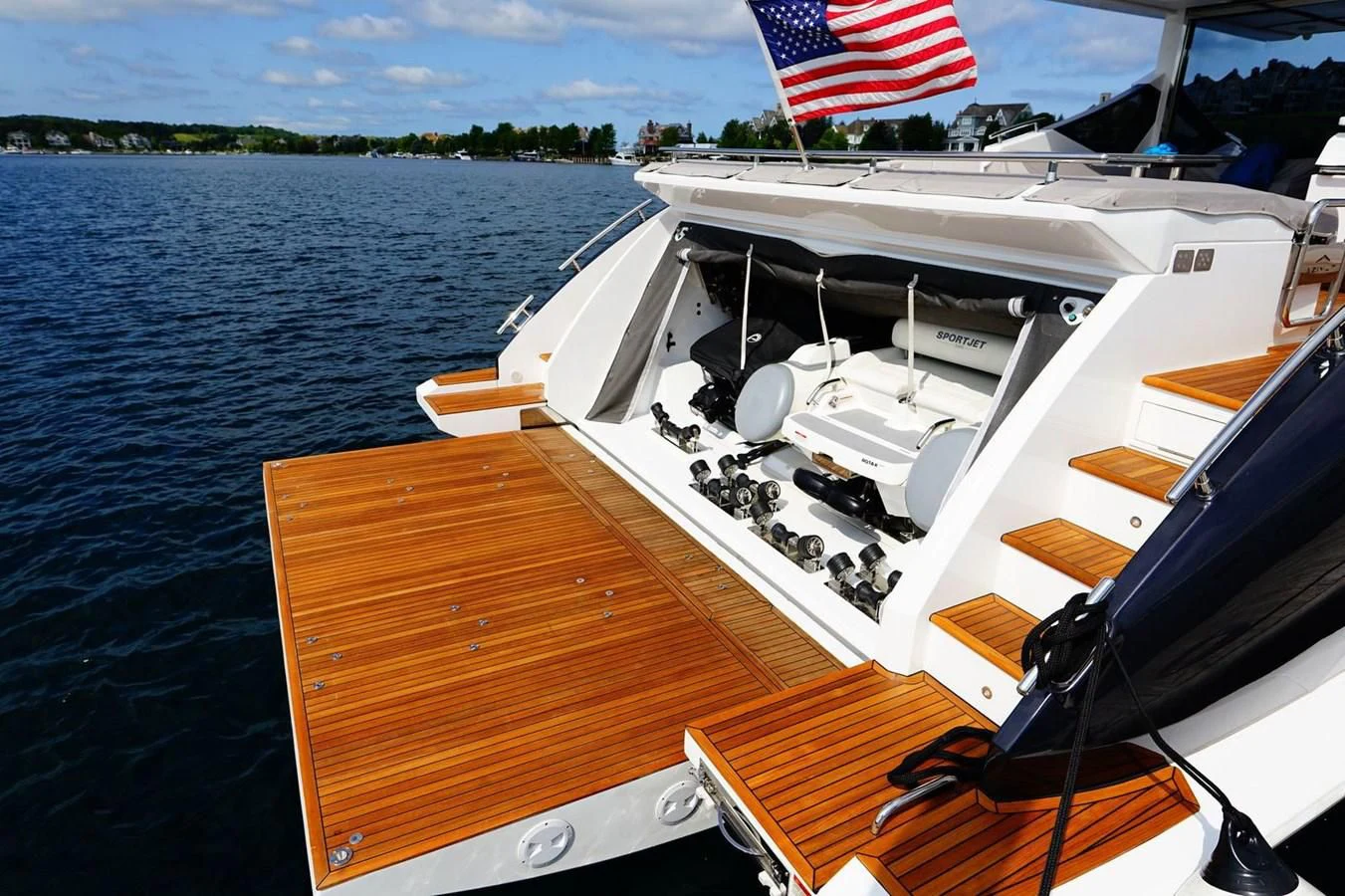 a boat on the water aboard ANONYMOUS Yacht for Sale