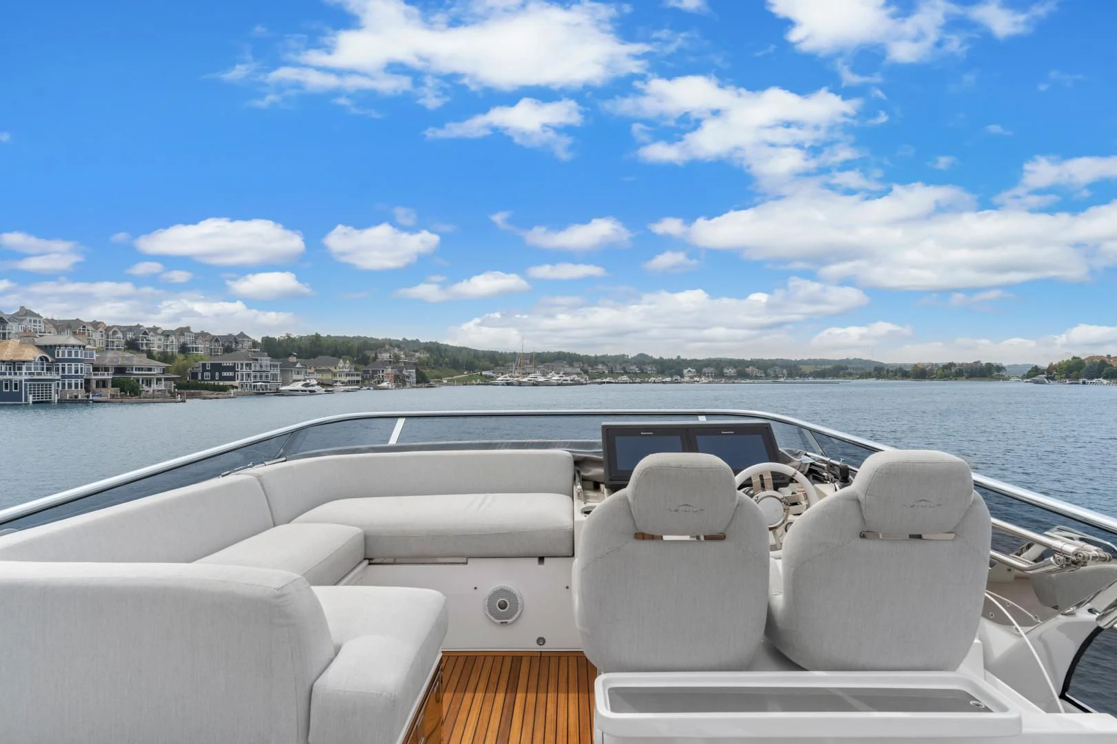 a boat on the water aboard ANONYMOUS Yacht for Sale