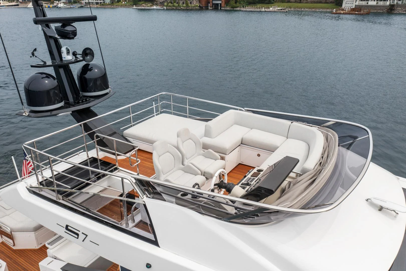 a boat on the water aboard ANONYMOUS Yacht for Sale