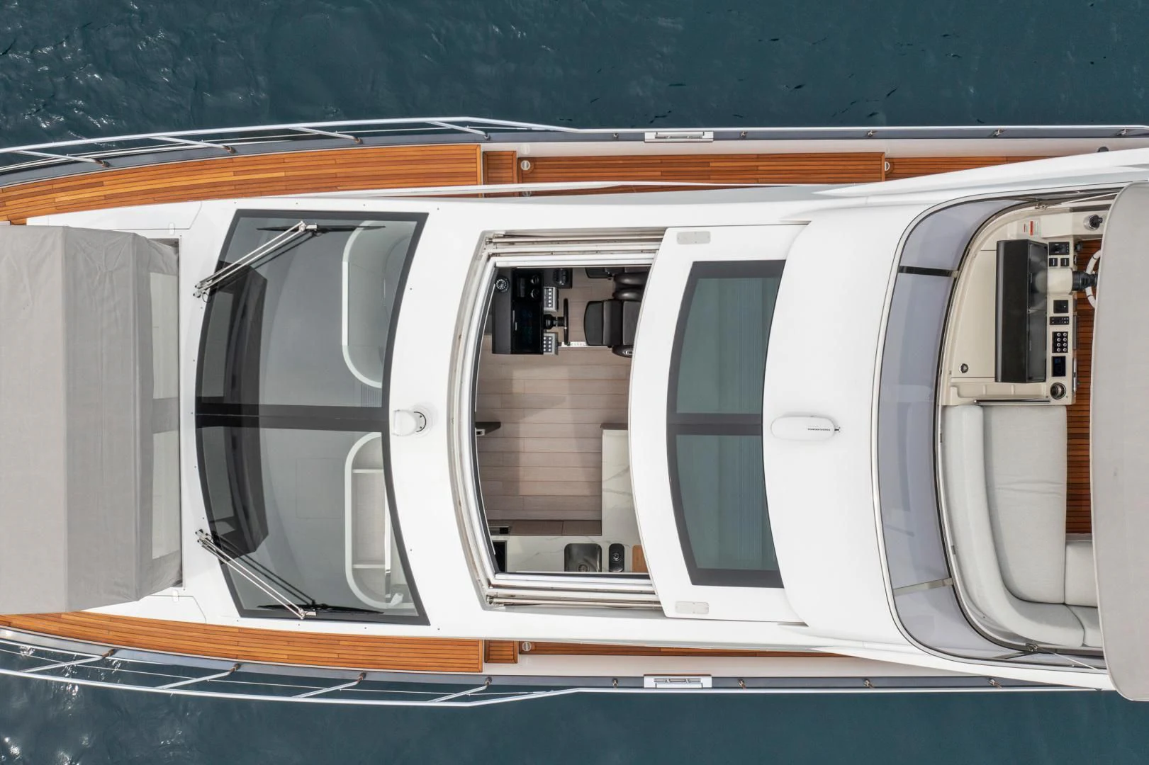 a train with windows aboard ANONYMOUS Yacht for Sale