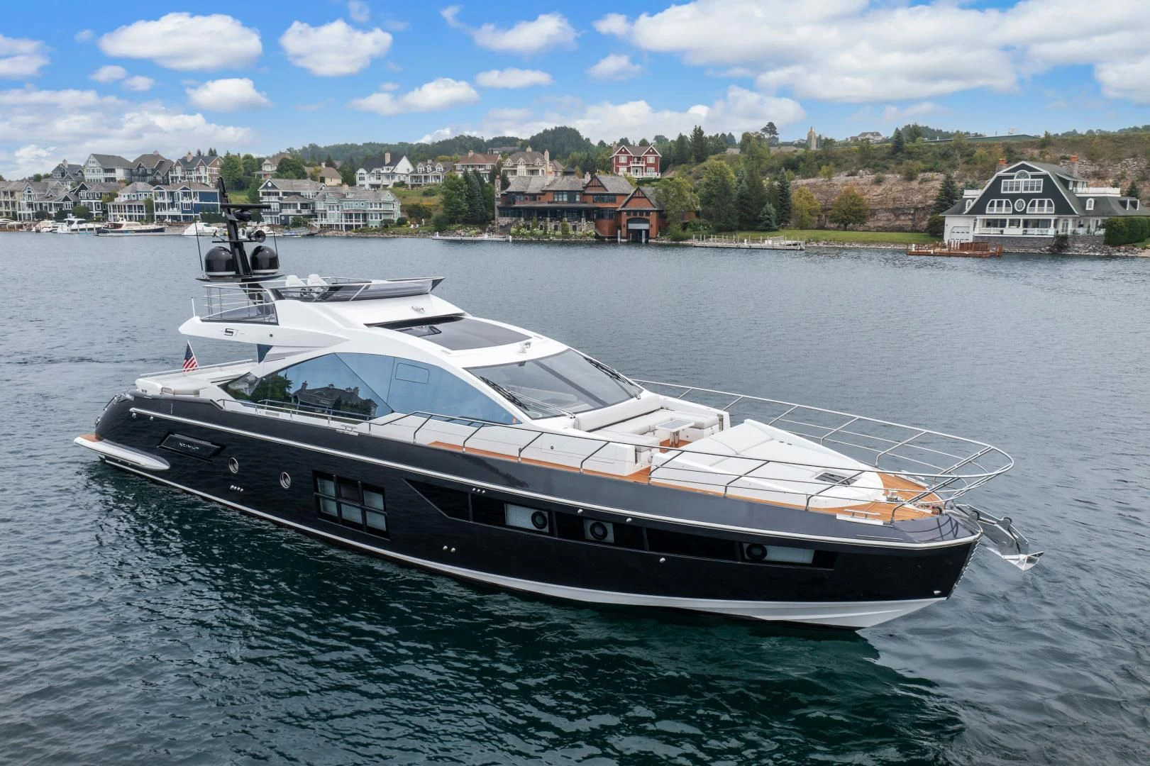 a boat on the water aboard ANONYMOUS Yacht for Sale