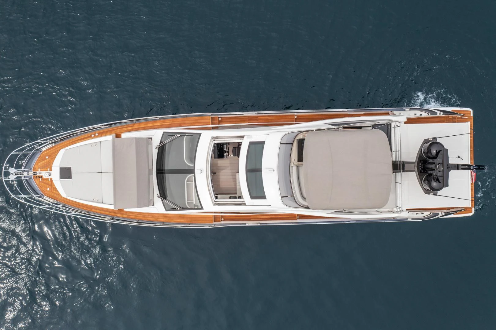 a boat on the water aboard ANONYMOUS Yacht for Sale