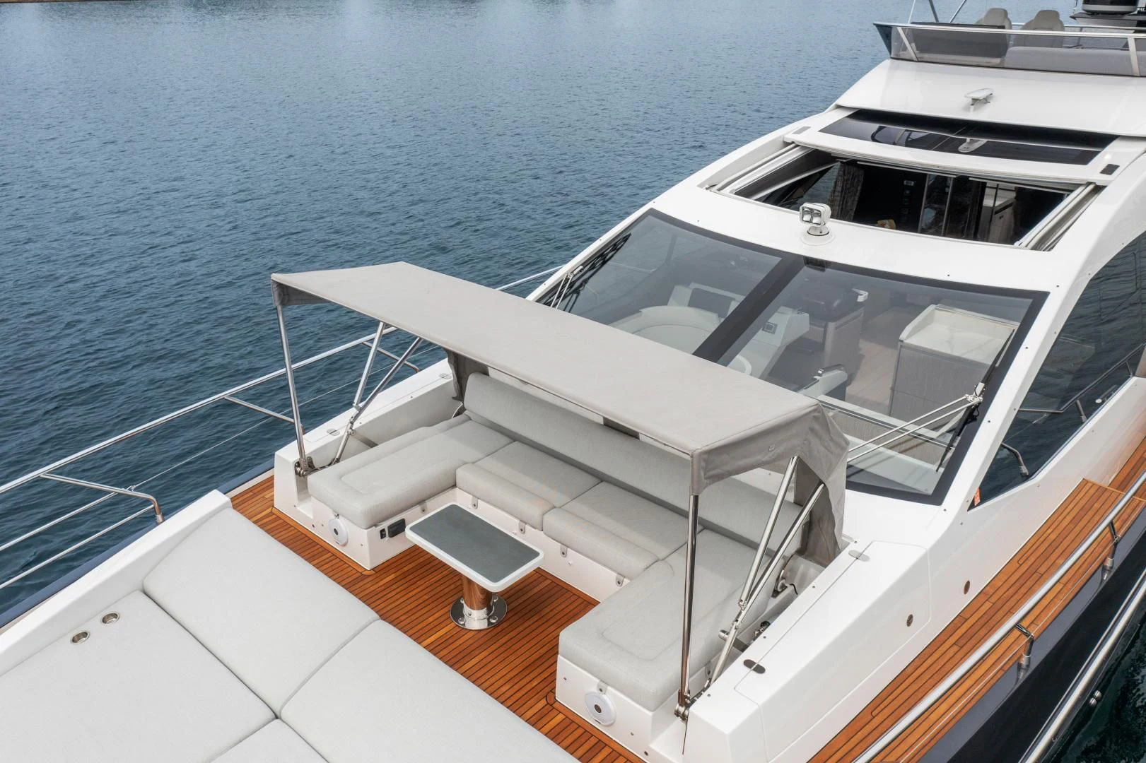 a boat on the water aboard ANONYMOUS Yacht for Sale