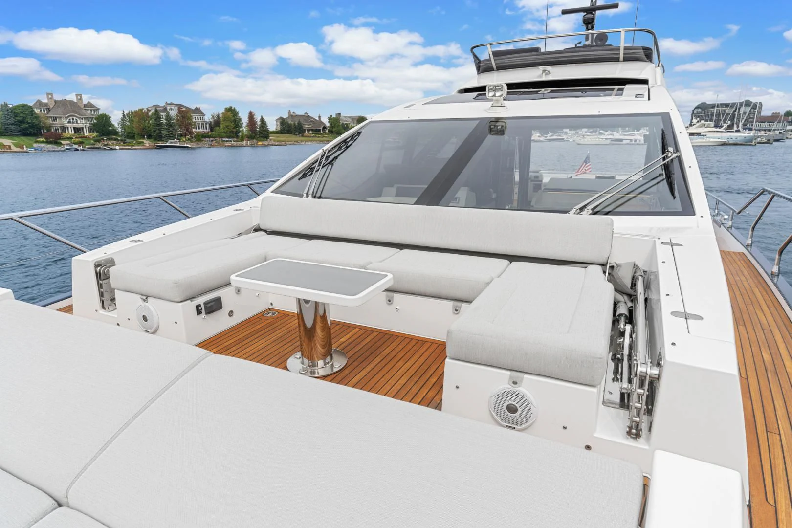 a boat on the water aboard ANONYMOUS Yacht for Sale