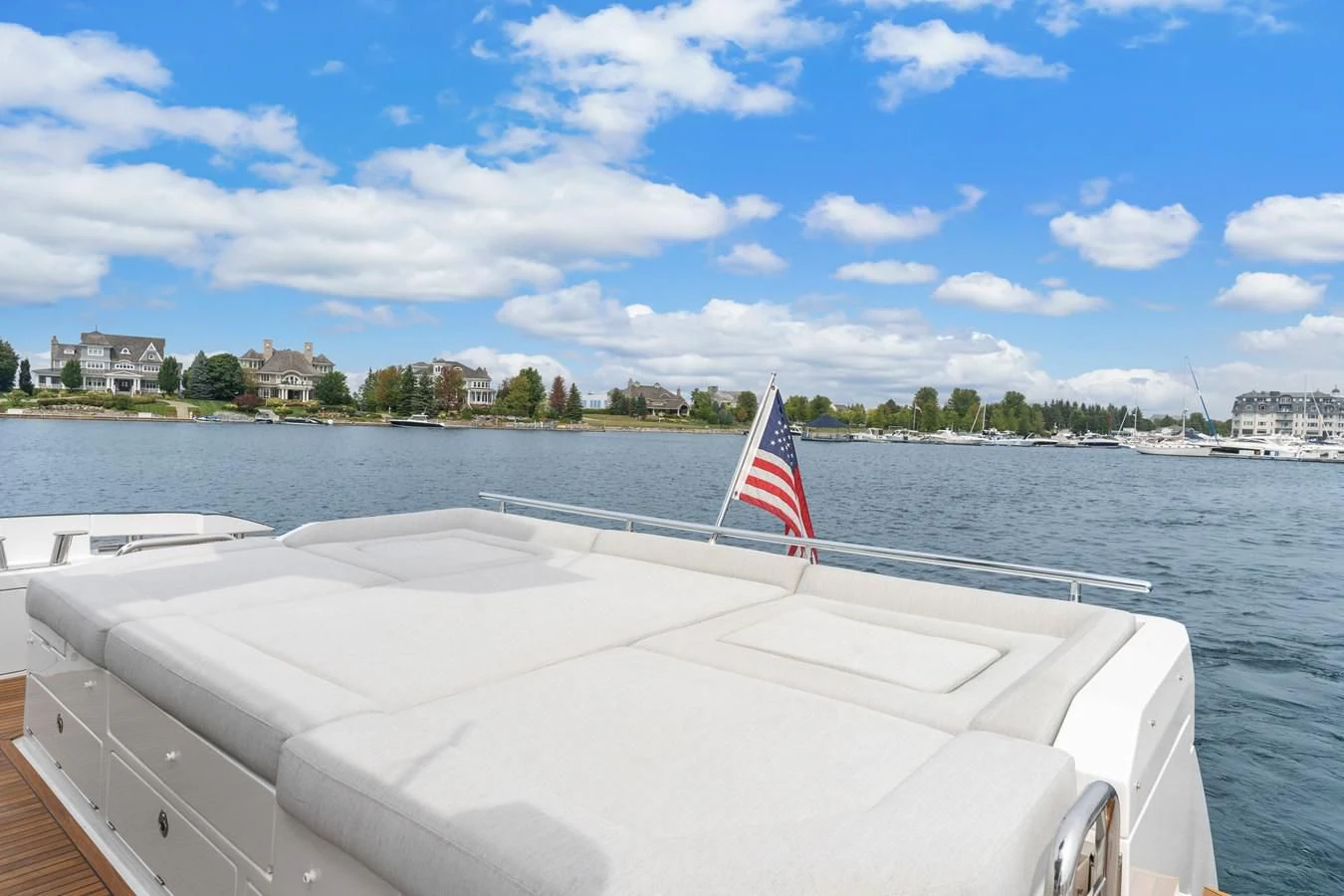 a boat on the water aboard ANONYMOUS Yacht for Sale