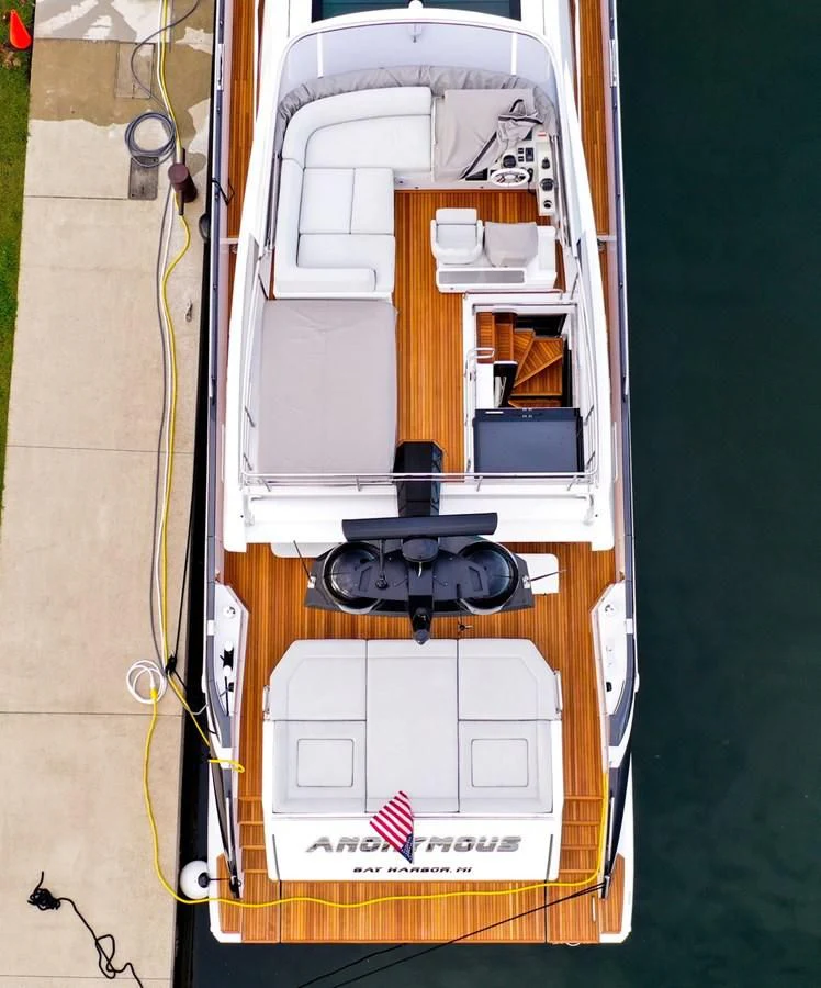 a white box with wires aboard ANONYMOUS Yacht for Sale
