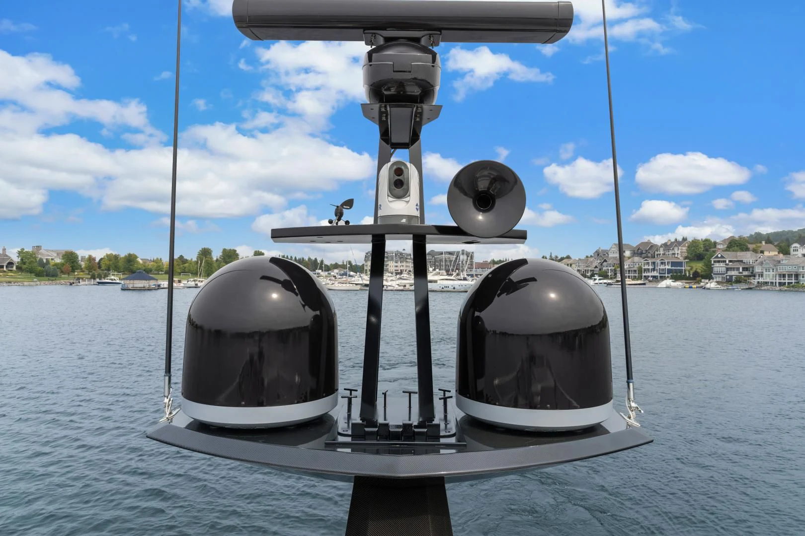a boat on the water aboard ANONYMOUS Yacht for Sale