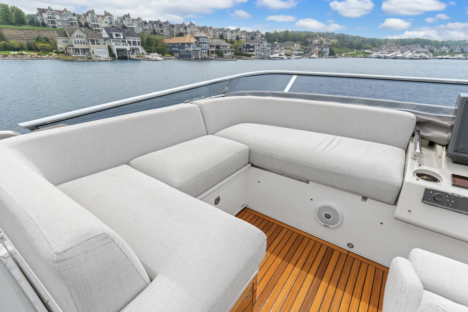 a boat on the water aboard ANONYMOUS Yacht for Sale
