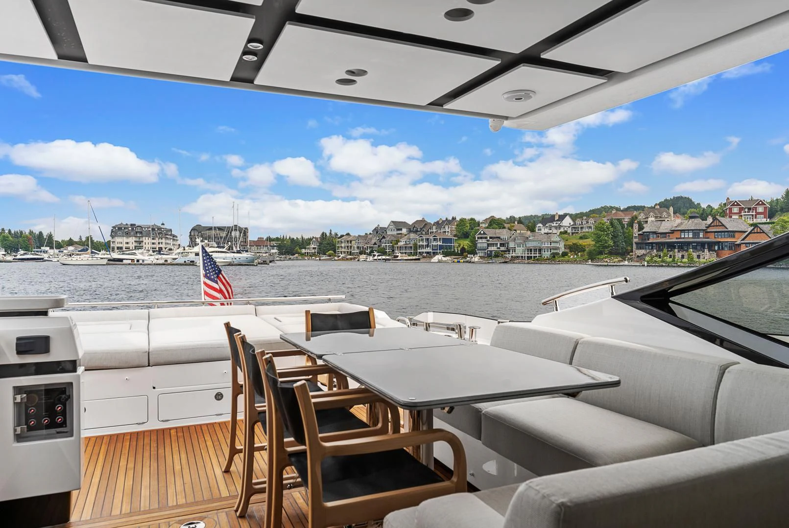 a boat on the water aboard ANONYMOUS Yacht for Sale