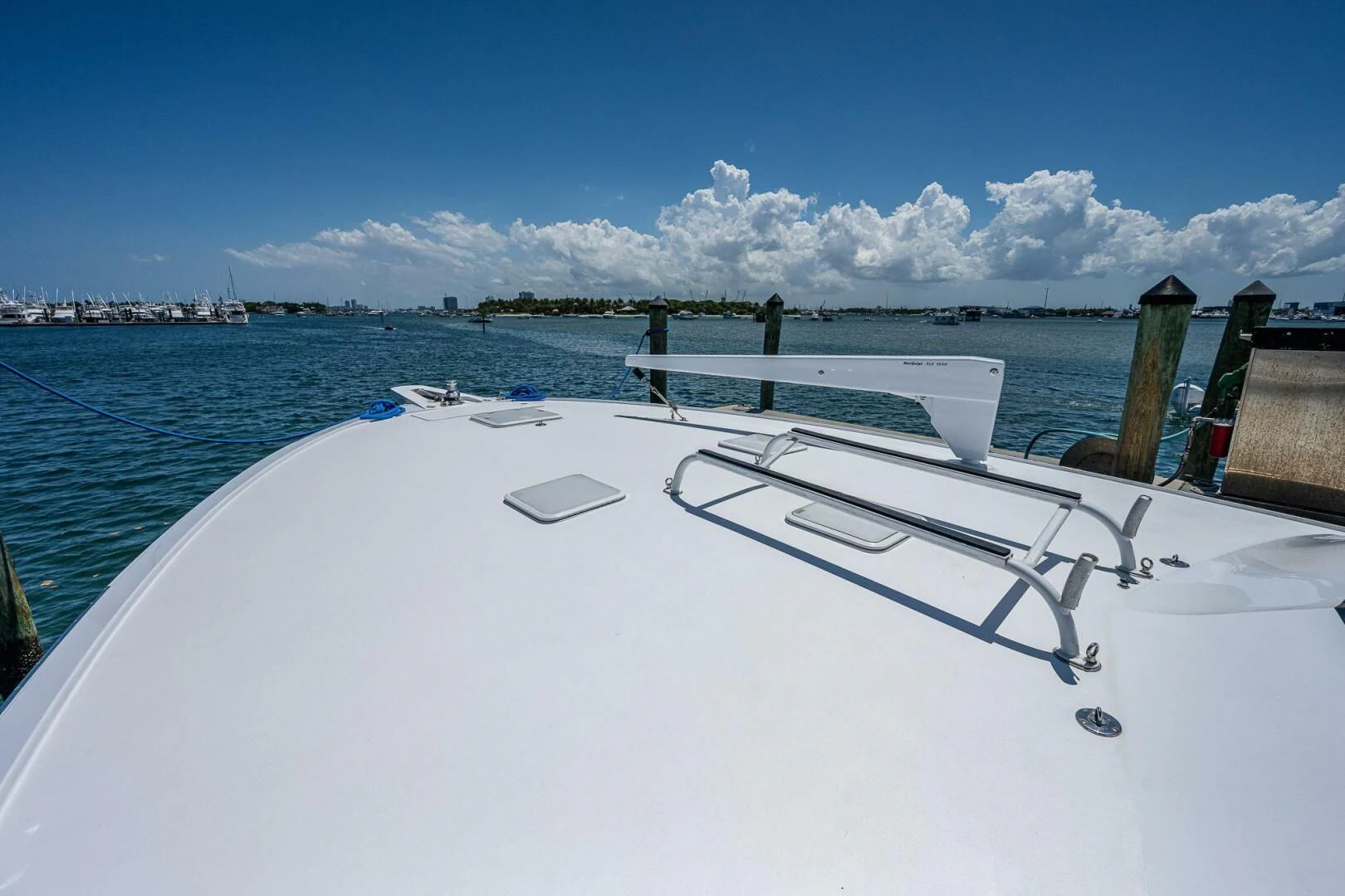 a boat on the water aboard W Yacht for Sale
