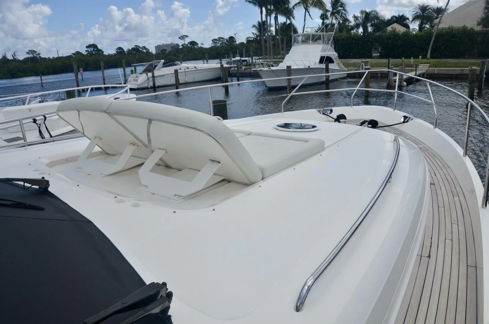 a boat on the water aboard W Yacht for Sale