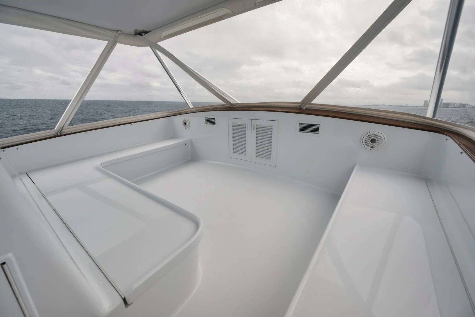 the inside of a boat aboard W Yacht for Sale