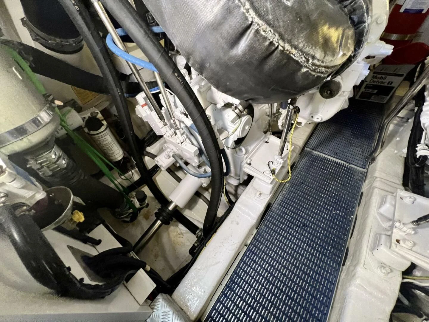 close-up of a machine aboard W Yacht for Sale