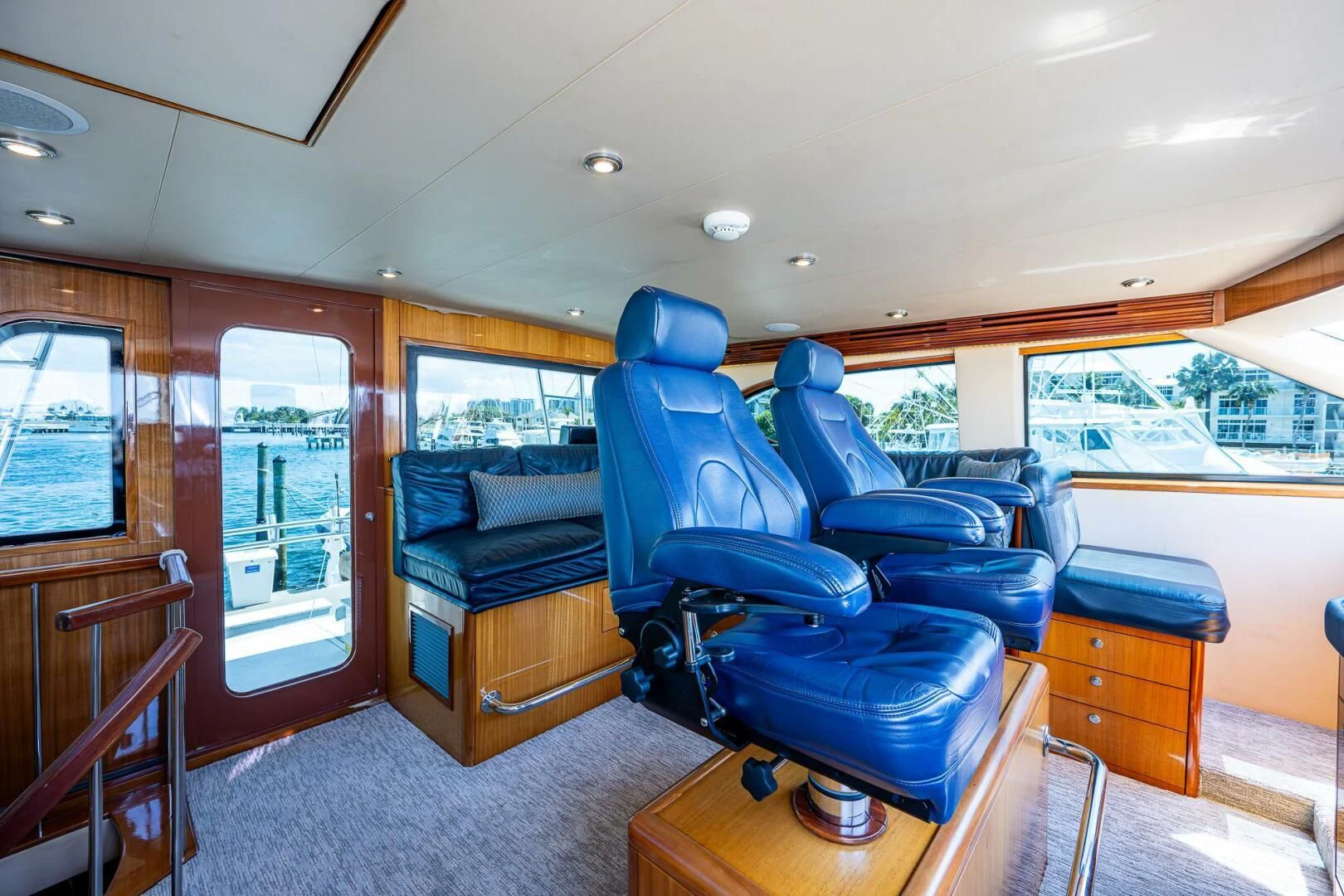 inside of a vehicle aboard W Yacht for Sale