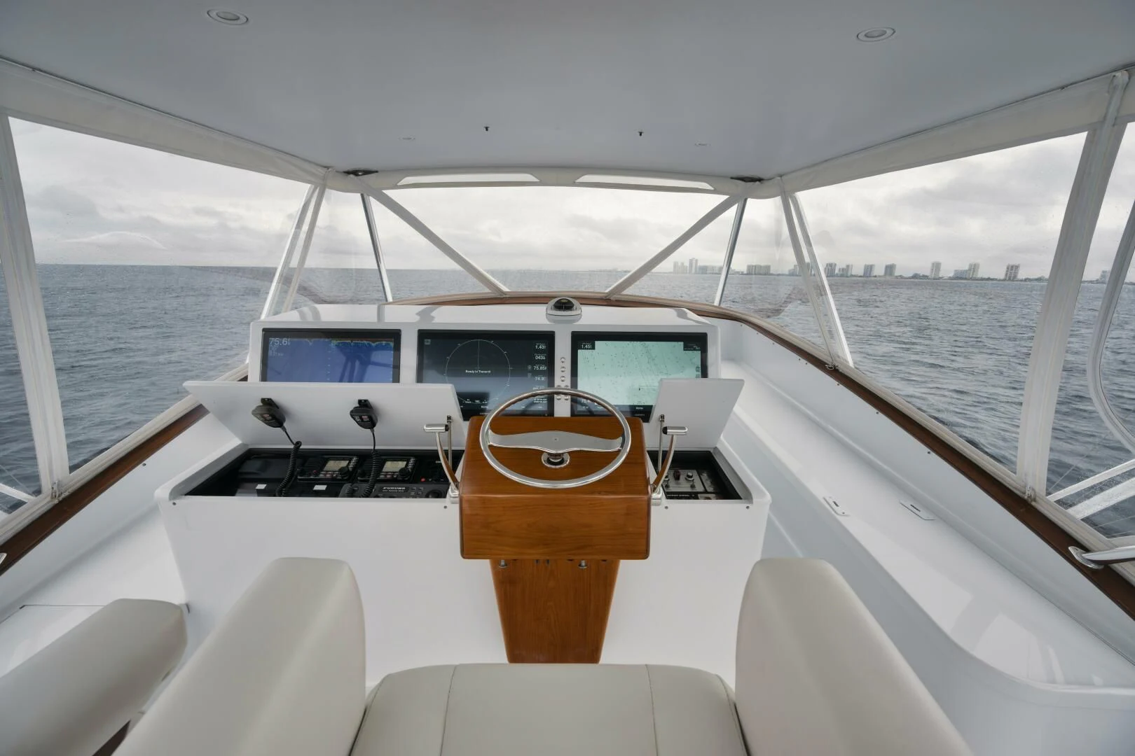 a boat on the water aboard W Yacht for Sale