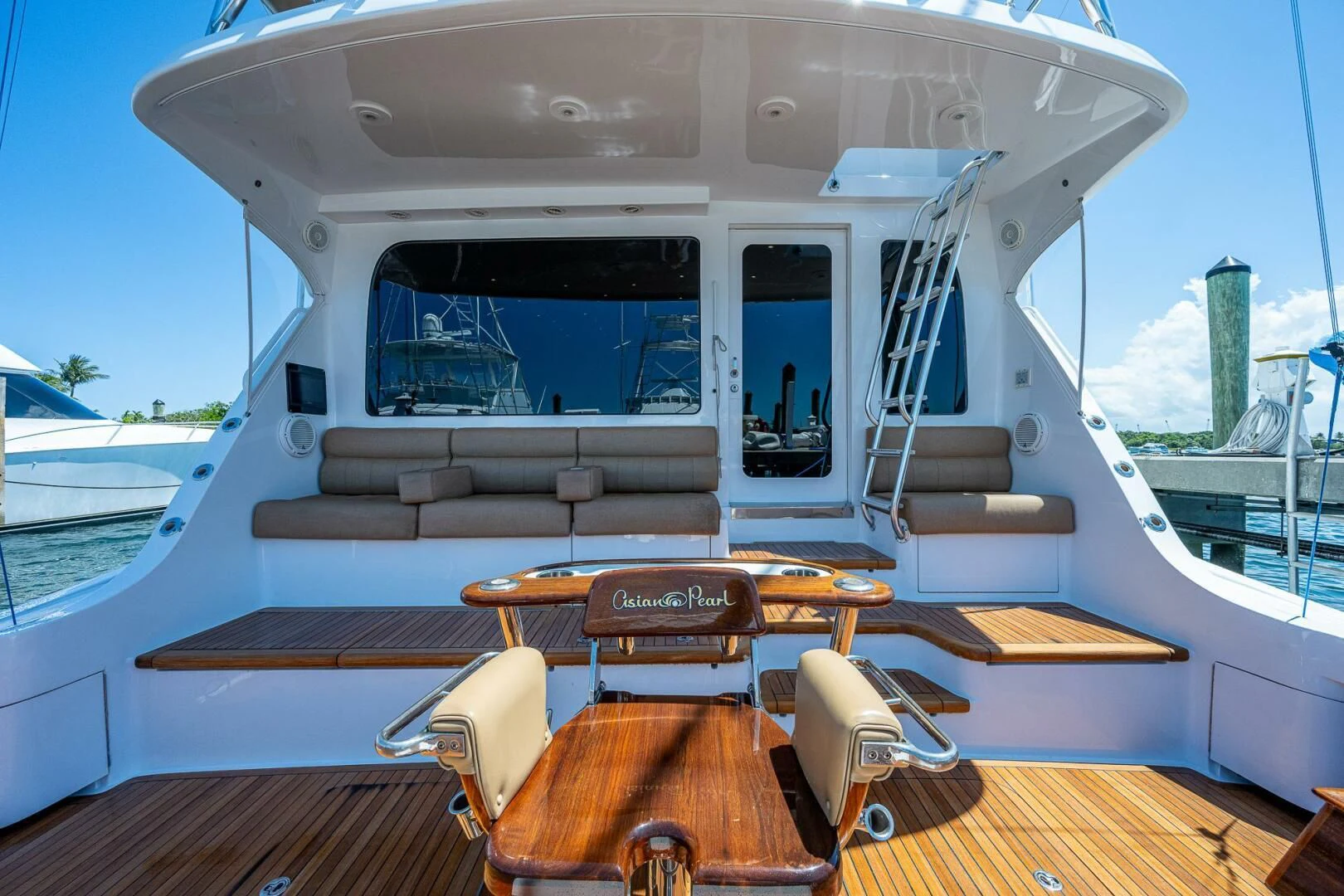 inside of a boat aboard W Yacht for Sale