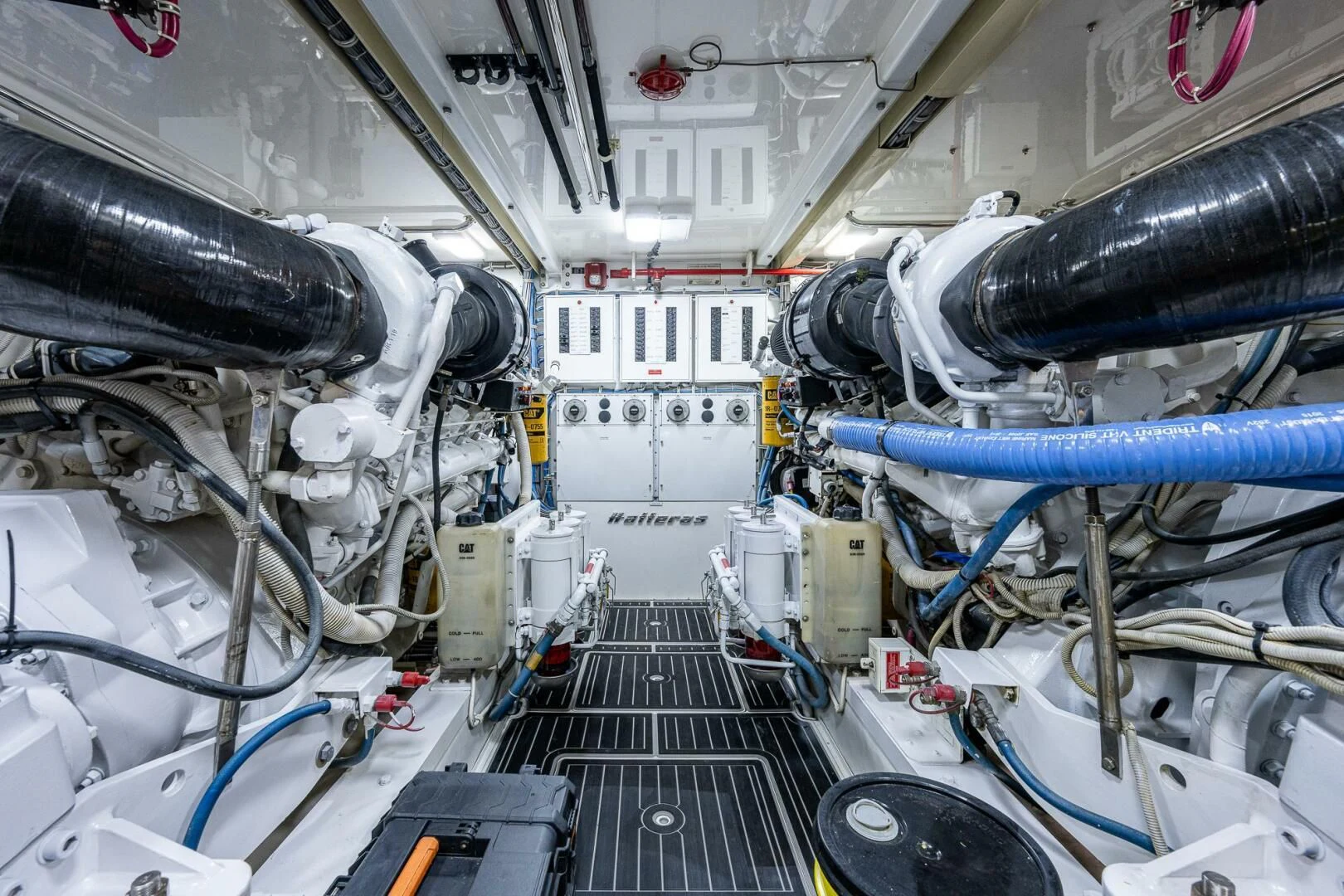 a machine in a factory aboard W Yacht for Sale